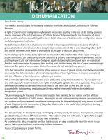 July 26, 2026 - Dehumanization