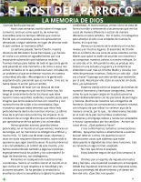 21 de septiembre de 2025 - La memoria de Dios