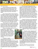 Christmas/Holy Family 2025 - Take a Step & A Message from Deacon Nick